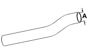 UT351319   Lower Radiator Hose  ---  Replaces 404550R1